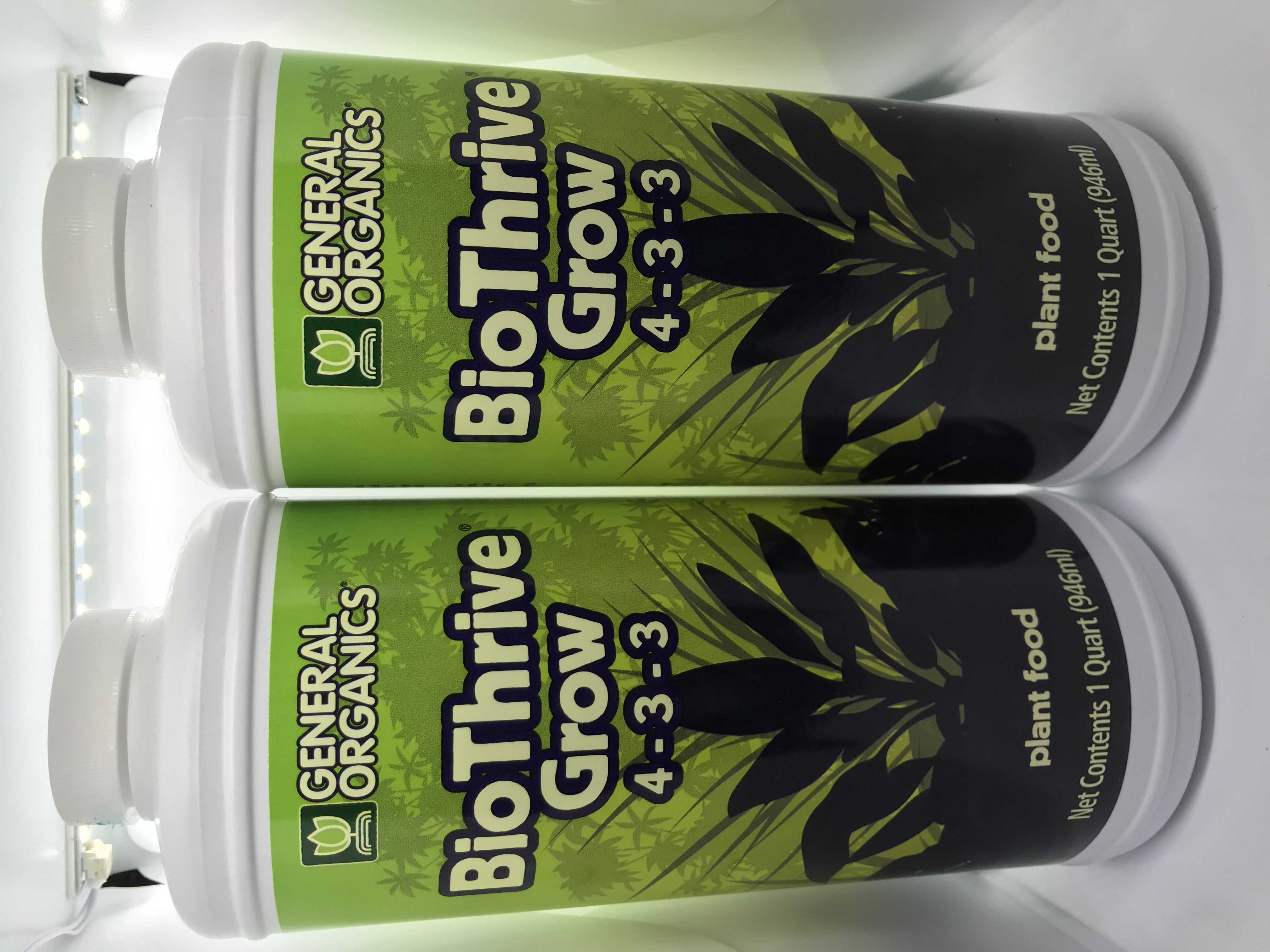 [HCM]BioThrive Grow 4-3-3 Dinh dưỡng hữu cơ tăng trưởng phát triển thân lá cây non chai 946ml nhập khẩu trực tiến của Mỹ