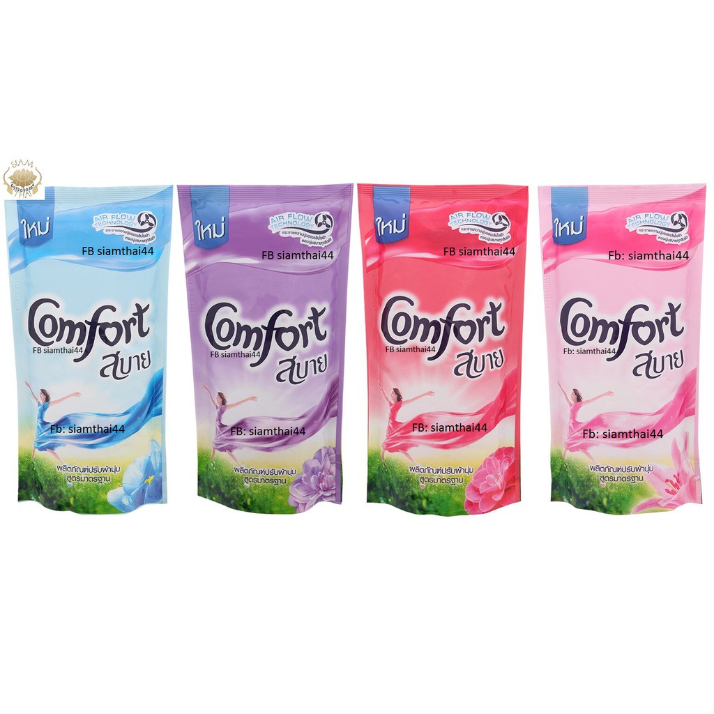 Combo 6 túi nước xả comfo thái 580ml – nước xả vải comfort thái lan