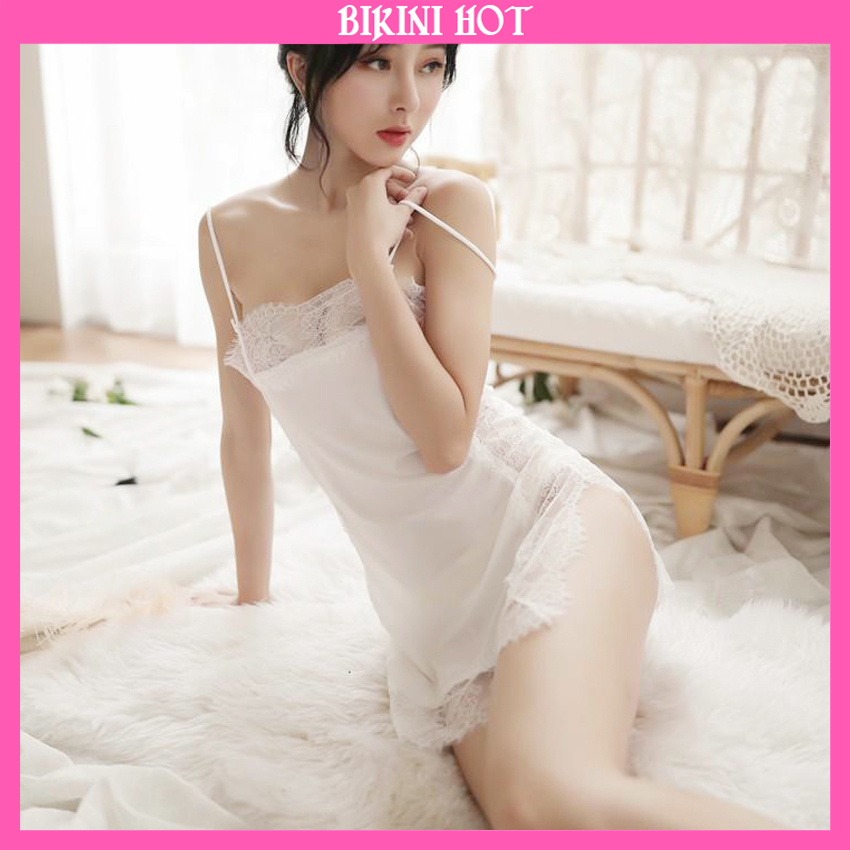 Váy ngủ sexy phối ren siêu quyến rũ MS5222