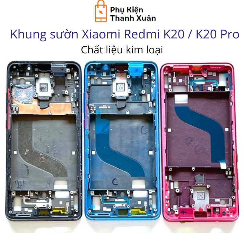 Khung sườn kim loại Xiaomi Redmi K20 / K20 Pro - Hàng tháo máy - Tặng kèm tools