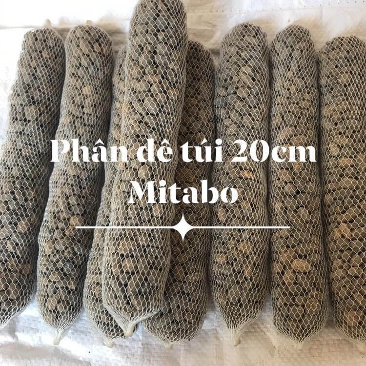 Phân dê túi kích thước 20 cm trồng hoa lan hàng chất lượng