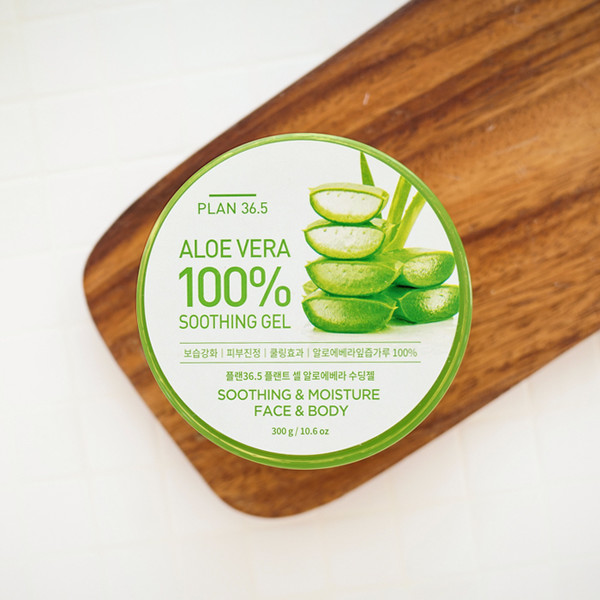 [HCM]{XẢ KHO 3 NGÀY} Gel dưỡng ẩm tối ưu từ Nha Đam 100% chiết xuất từ Lô Hội PLAN 36.5 Aloe Vera