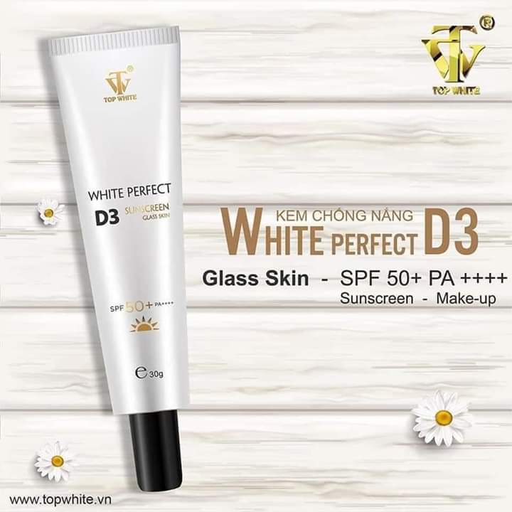 Top White D3 50++++