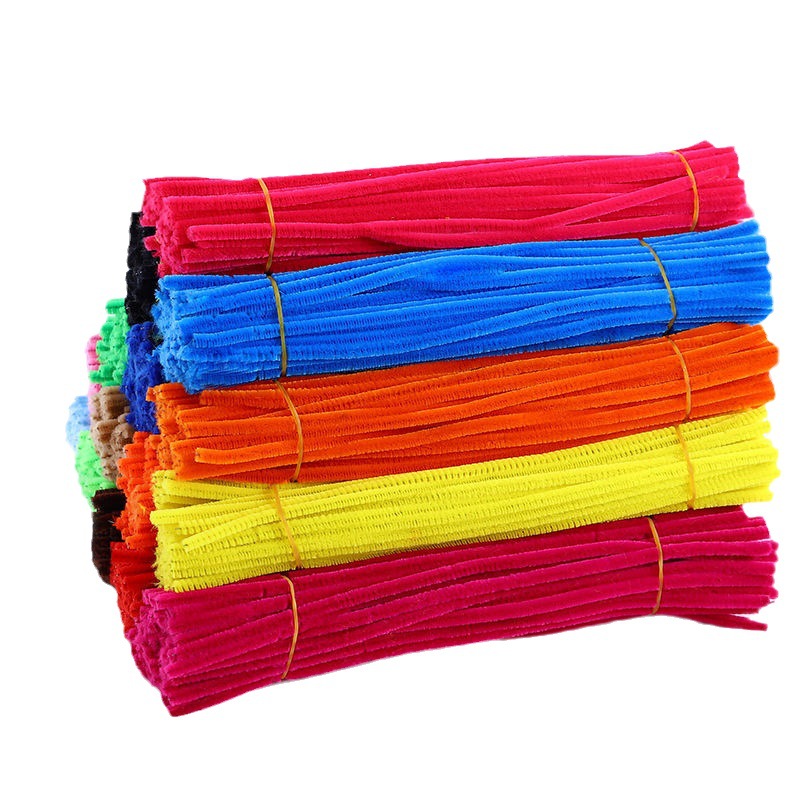Bó kẽm nhung 100 sợi dùng làm handmade nhiều màu trang trí
