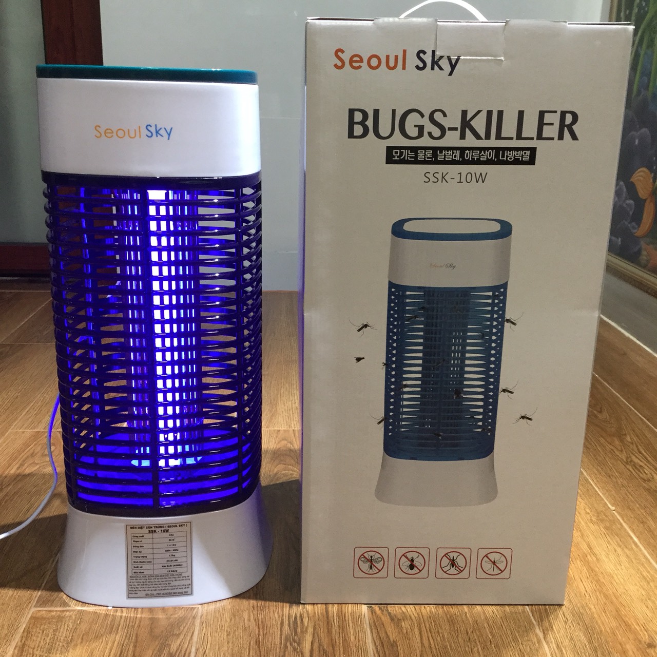 Máy bắt muỗi Bugs-killer Seoul Sky SSK-10W