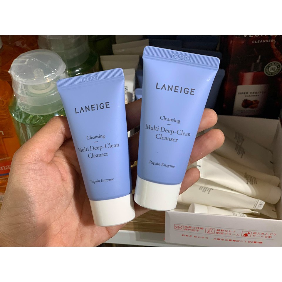 Sữa Rửa Mặt Mini Laneige Multi Deep Clean Cleanser