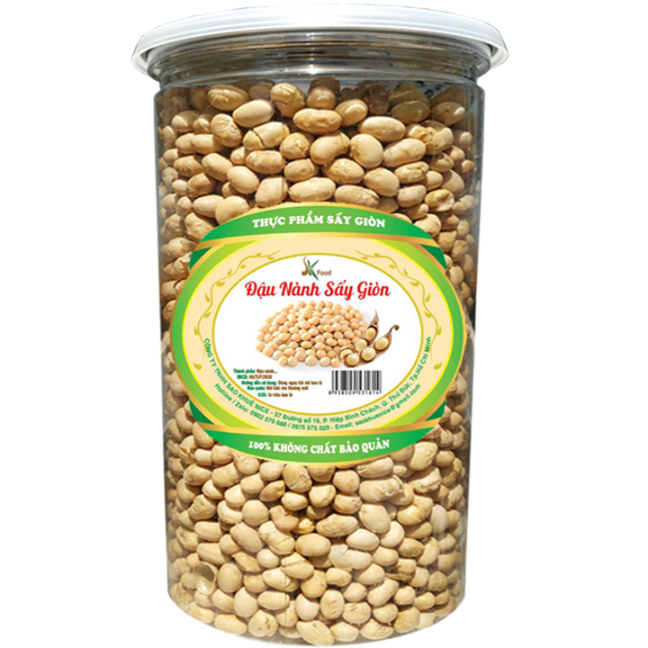 ĐẬU NÀNH SẤY GIÒN LOẠI 1 SK FOOD - HŨ 300G