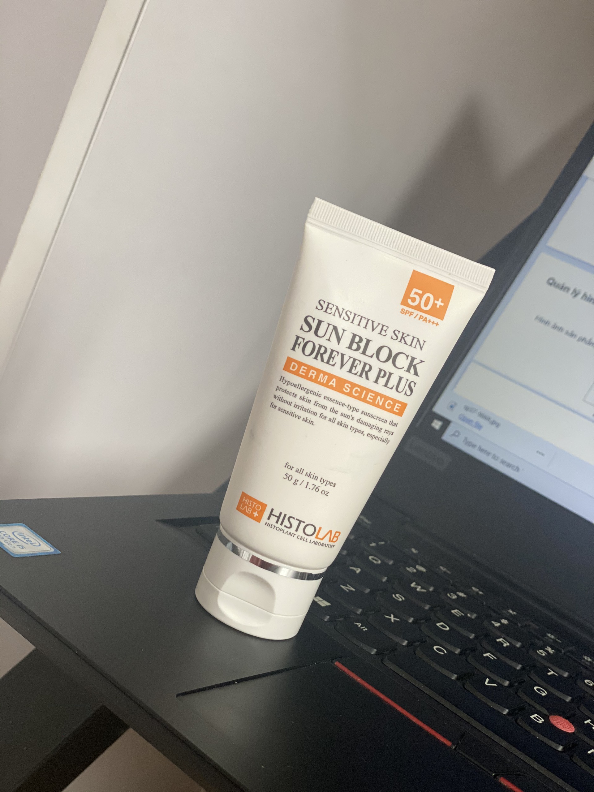 KEM CHỐNG NẮNG CHO DA NHẠY CẢM HISTOLAB SPF50+/ PA+++