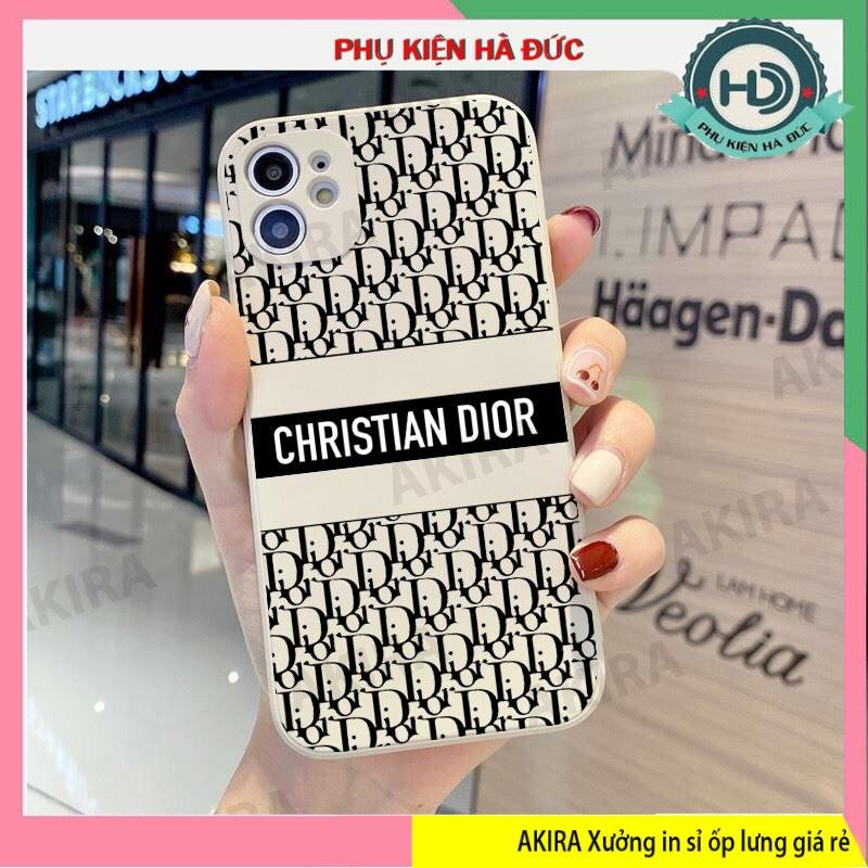 Ốp lưng iphone✶ Nơi cung cấp sỉ ốp lưng iphone 13 Dior1 vuông cạnh bảo vệ camera xưởng ốp akira