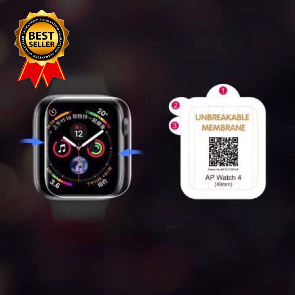 Ppf apple watch - freeship - skin dán ppf apple watch series 1-2-3-4-5 chống trầy xước màn hình