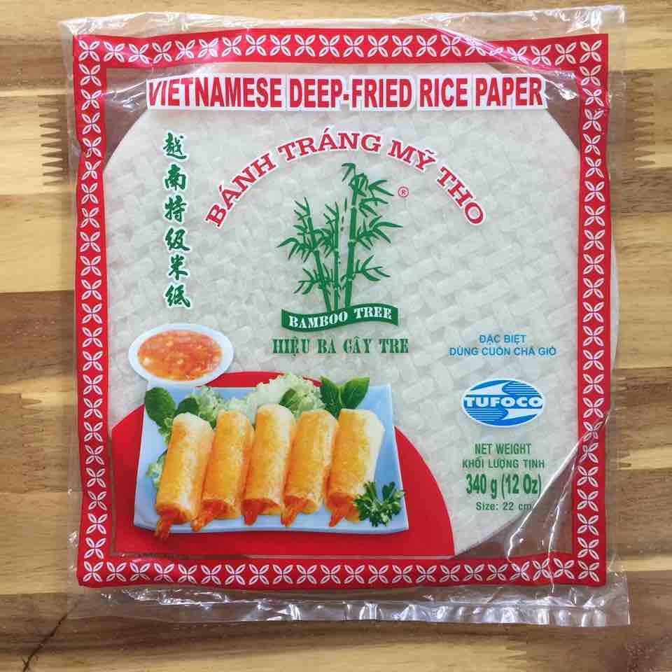 Hàng xuất dư: Bánh tráng chả giò Ba Cây Tre