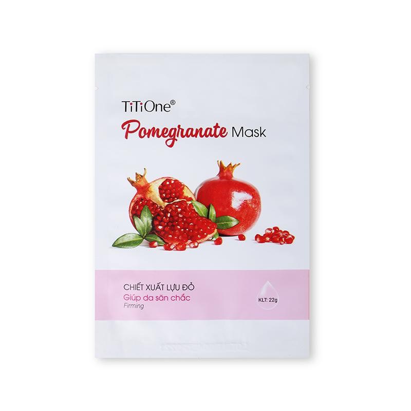 Mặt nạ Lựu đỏ Cho bạn làn da săn chắc