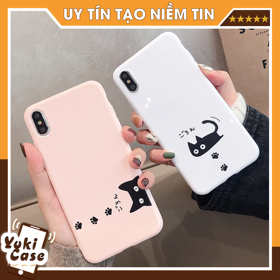 Ốp lưng hình chân mèo dễ thương - ốp iphone dẻo 6.6s.6plus.6s plus.7.8.7plus.8plus