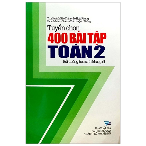 Fahasa - 400 bài tập toán 2