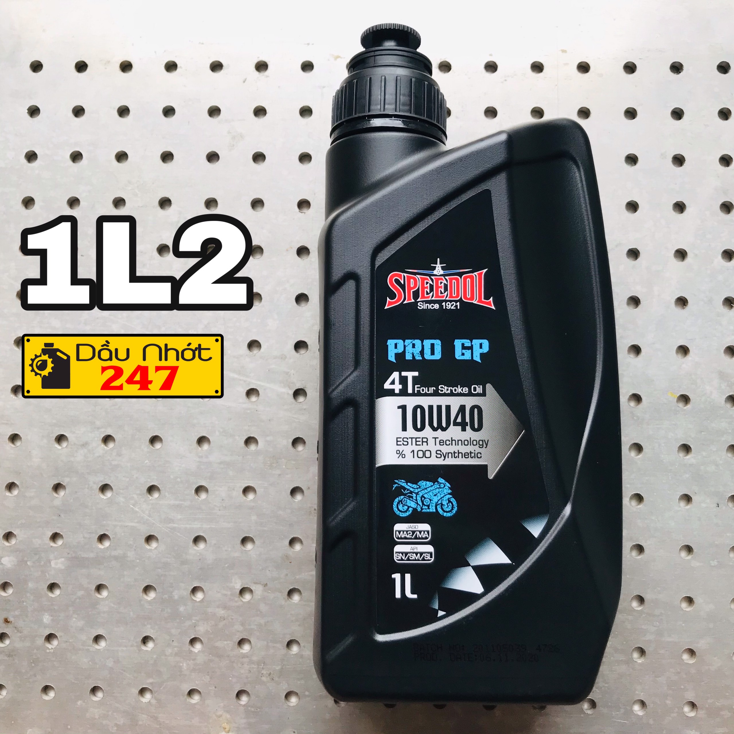Combo 1l2 speedol pro gp 10w40 1l