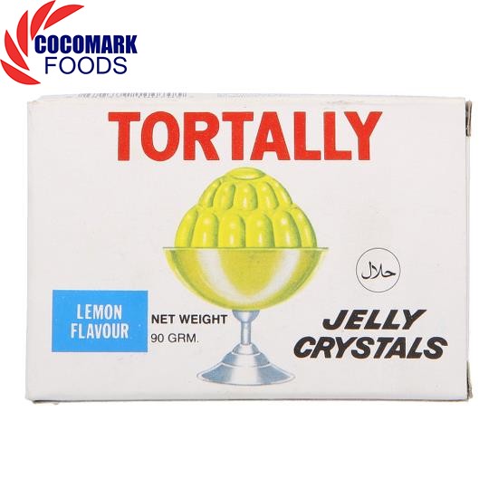 Bột Râu Câu Chanh hiệu Tortally Jelly Crystal Lemon Powder 90g