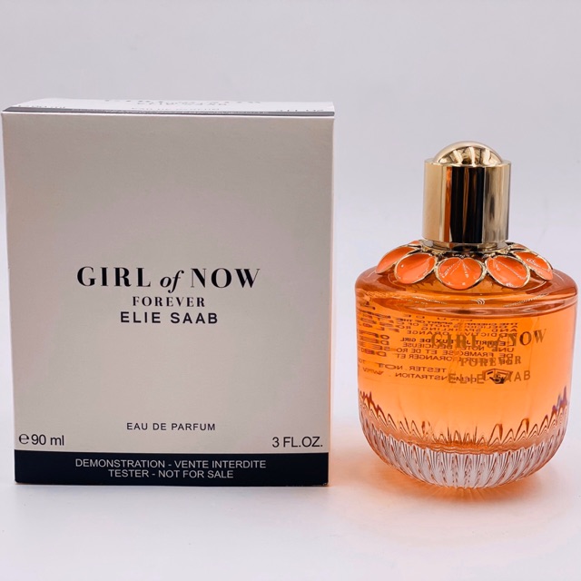 Nước hoa nữ tester Elie saab girl of now forever edp 90ml (hộp như hình)