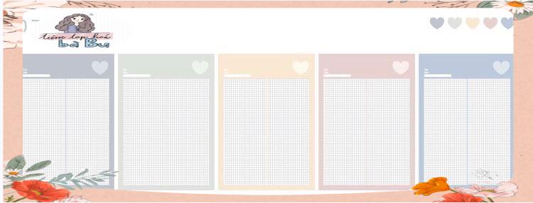 Tập giấy take note size B5 mỗi tập 30 tờ 5 mẫu giấy dùng để ghi chép hoặc refill sổ còng binder DIY
