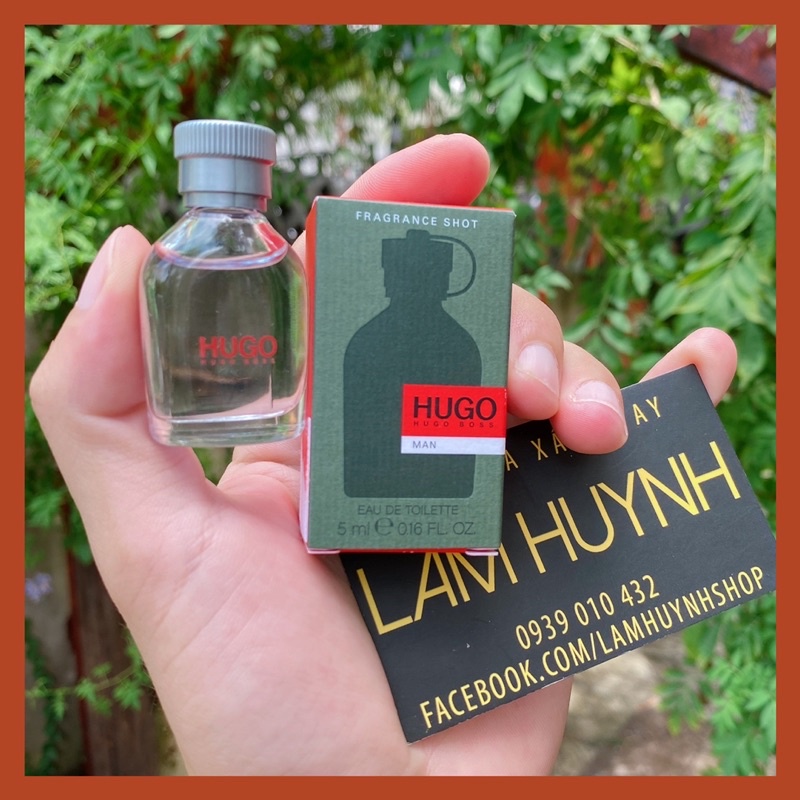 Nước hoa mini hugo boss man edt 5ml