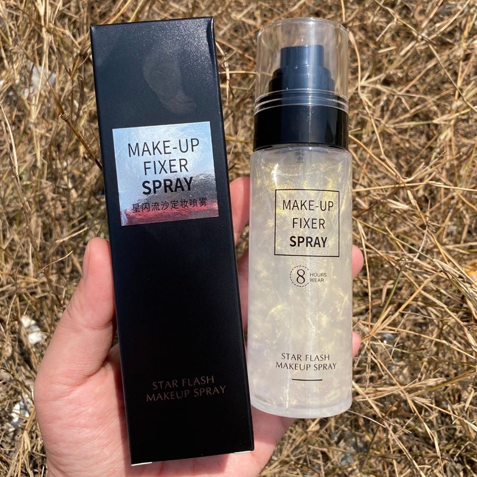 Xịt khoáng trang điểm Xịt Khóa Nền Xịt Khóa MAKE-UP FIXER SPRAY Giữ Lớp Trang Điểm Lâu Trôi Bắt Sáng Nhập khẩu nội địa Trung Hoa