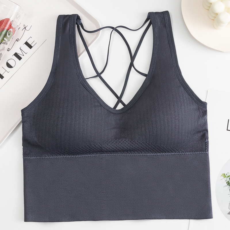 Áo bra cotton mềm mịn thấm mồ hôi tốt hở lưng sexy (áo tập gym, áo tập yoga, áo đi bơi, áo lót nữ sexy, áo lót dây rút,áo ngực nữ)-Laa Berlaa