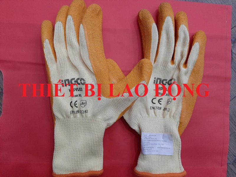 Găng tay cao su ingco hgvl03