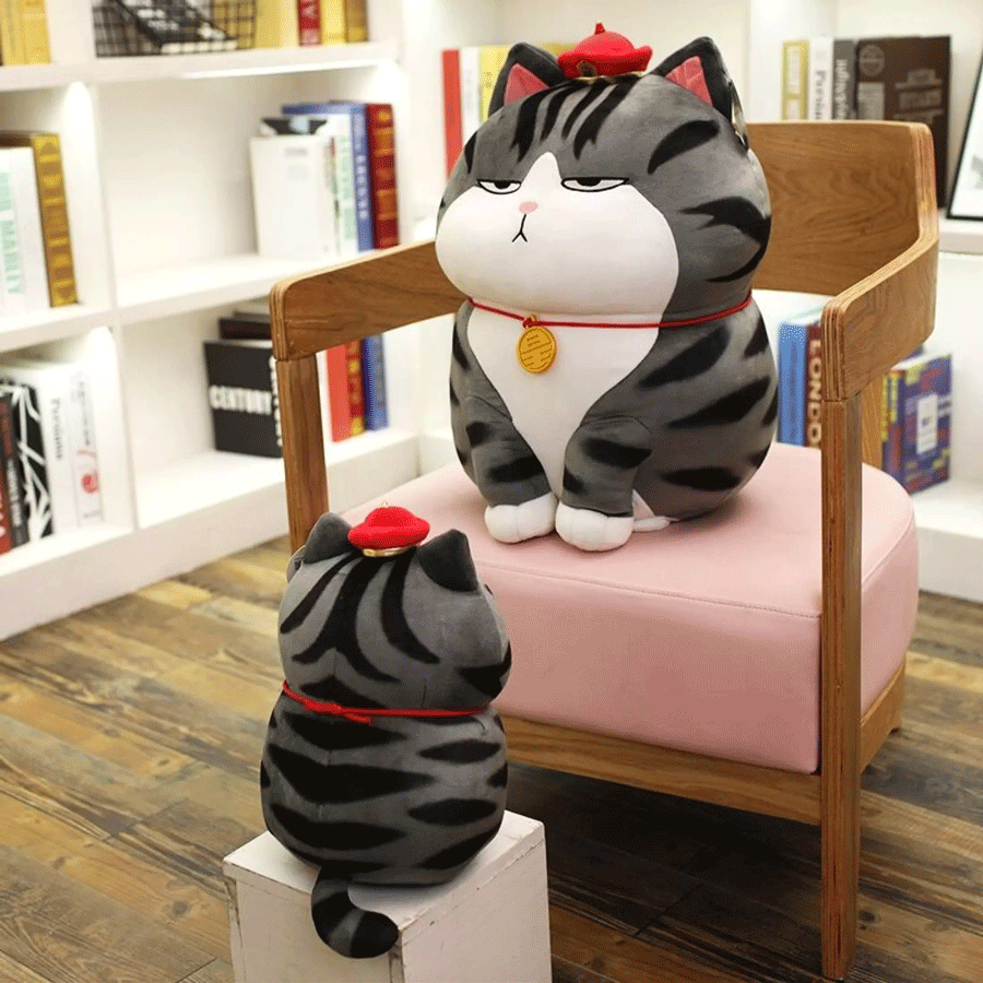 [HCM]Gấu Bông Mèo Hoàng Thượng To Mèo Bông Cute Mặt Gợi Đòn Cao Cấp Size 30cm- 40cm- 50cm- Size 65- Size 75- 1m. Gấu bông mèo hoàng thượng siêu to khổng lồ, gấu bông mèo hoàng thượng cao cấp vải nhung co giãn 4 chiều