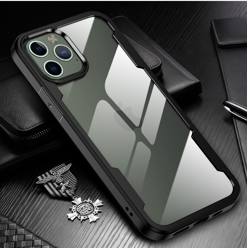 Ốp lưng chống sốc lưng trong cao cấp dành cho iphone 12 mini / 12 / 12 pro / 12 pro max