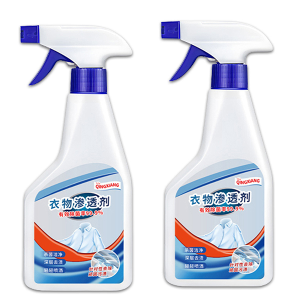 Xịt tẩy sạch vết bẩn QingXiang, 500ml, làm sạch các vết bẩn trên mọi đồ vật như quần áo, chăn đệm, gạch, gỗ, kim loại,...