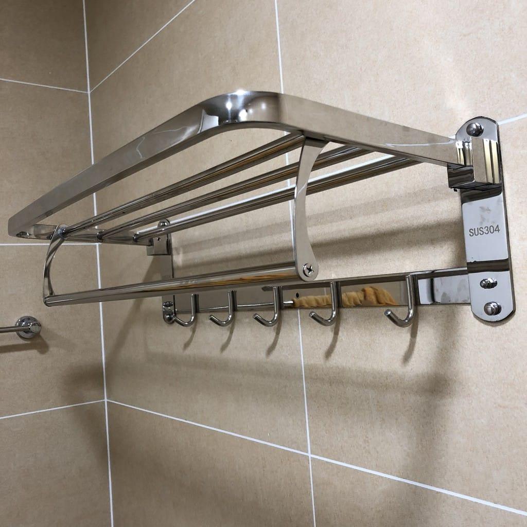 Vắt khăn giàn đa năng inox sus 304 bóng - vtk01