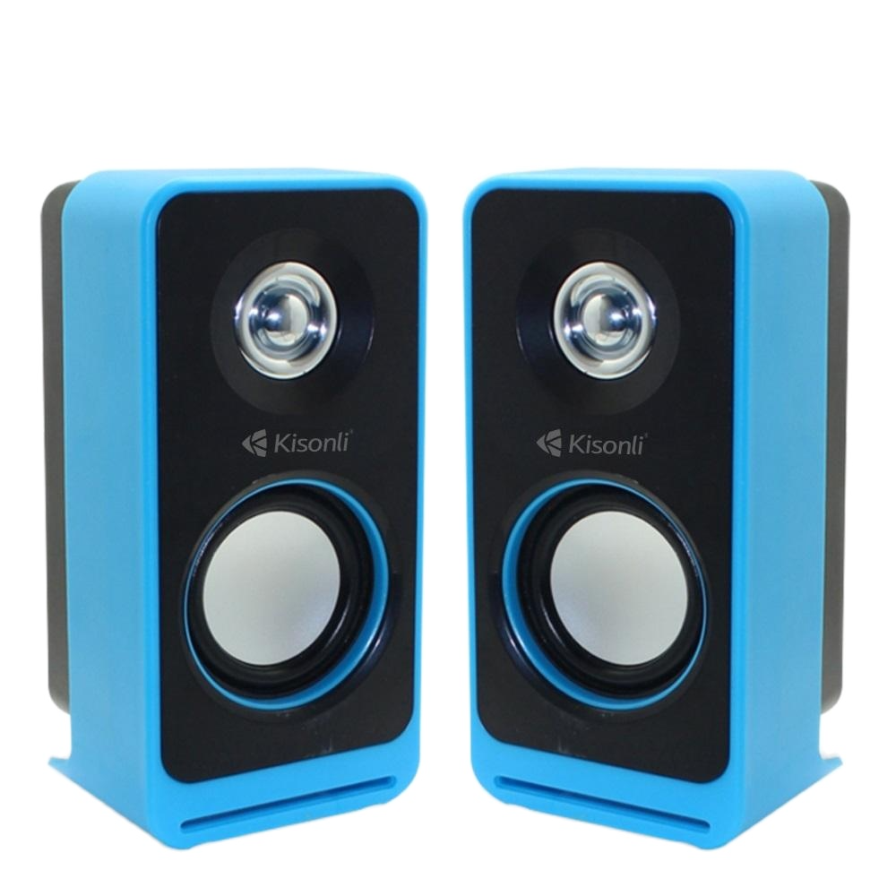 Loa vi tính 2.0 kisonli t002 - bảo hành 12 tháng - hãng phân phối chính thức - nhất tín computer