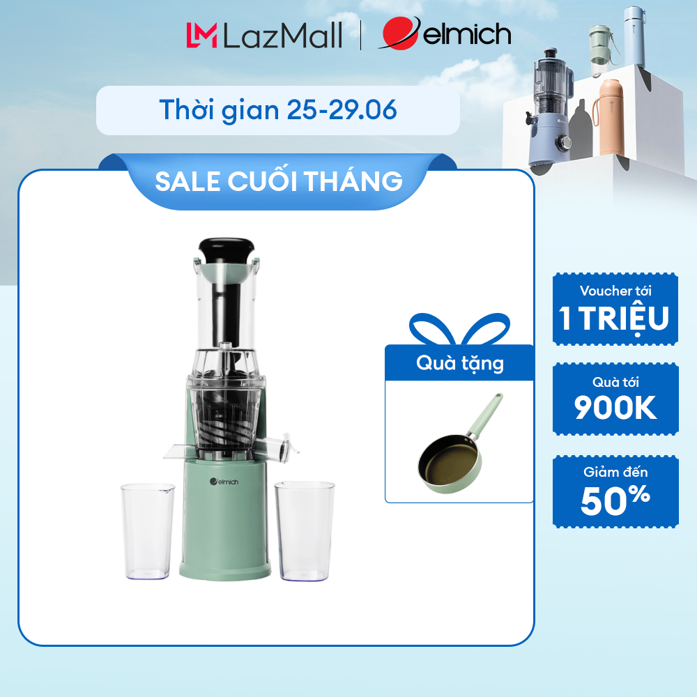 (Chỉ 15-17.07)Máy ép chậm Elmich JEE-8723