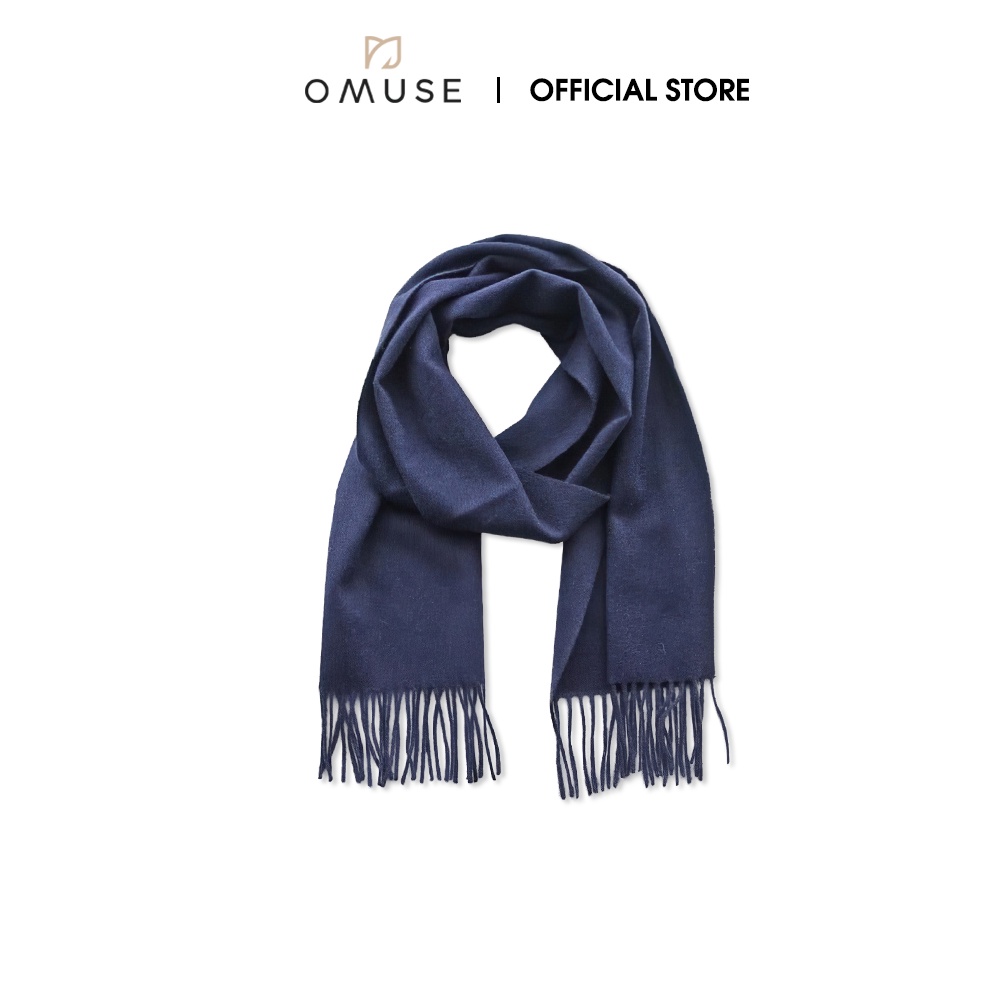 Khăn quàng cổ cashmere OMUSE giao màu ngẫu nhiên