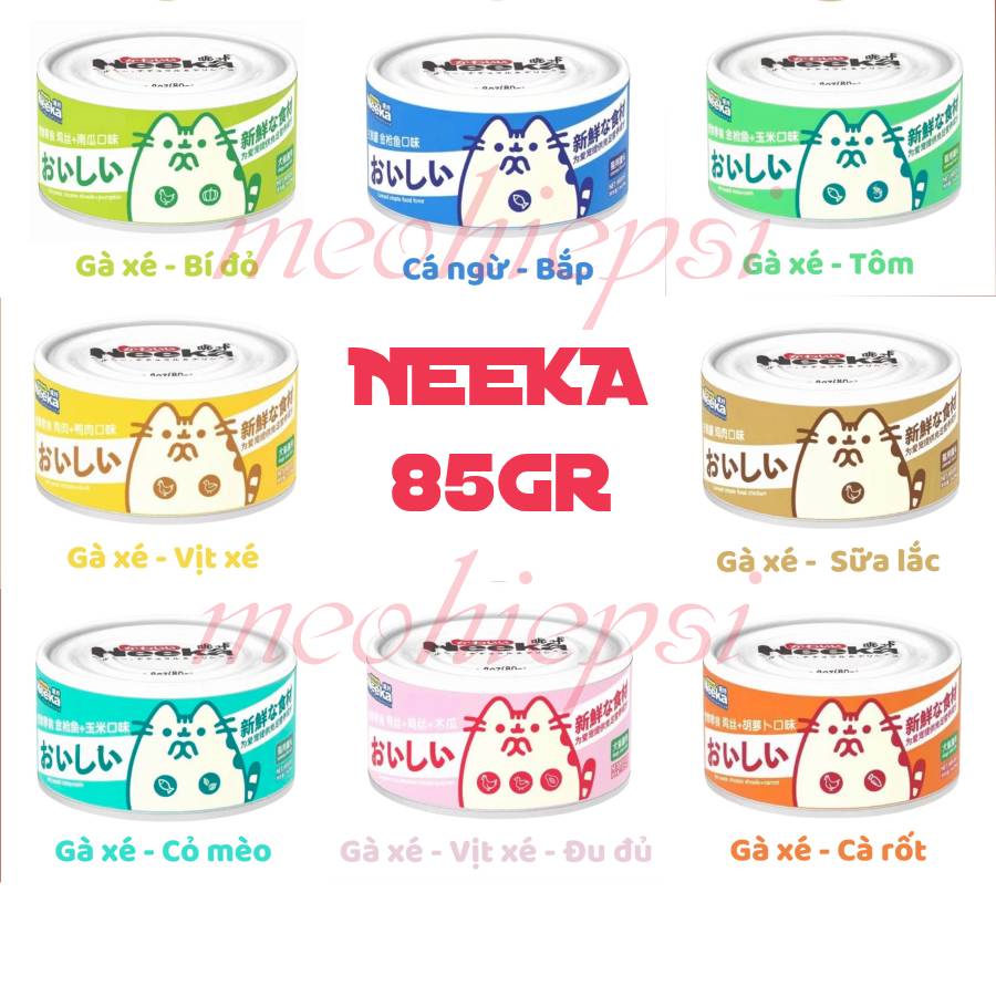 Pate Neeka dành cho mèo 85gr thơm ngon cho chó và mèo