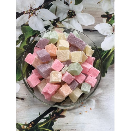 1KG KẸO DẺO SỮA TRÁI CÂY THẬP CẨM SIÊU NGON - 2 TÚI ZIP 500G