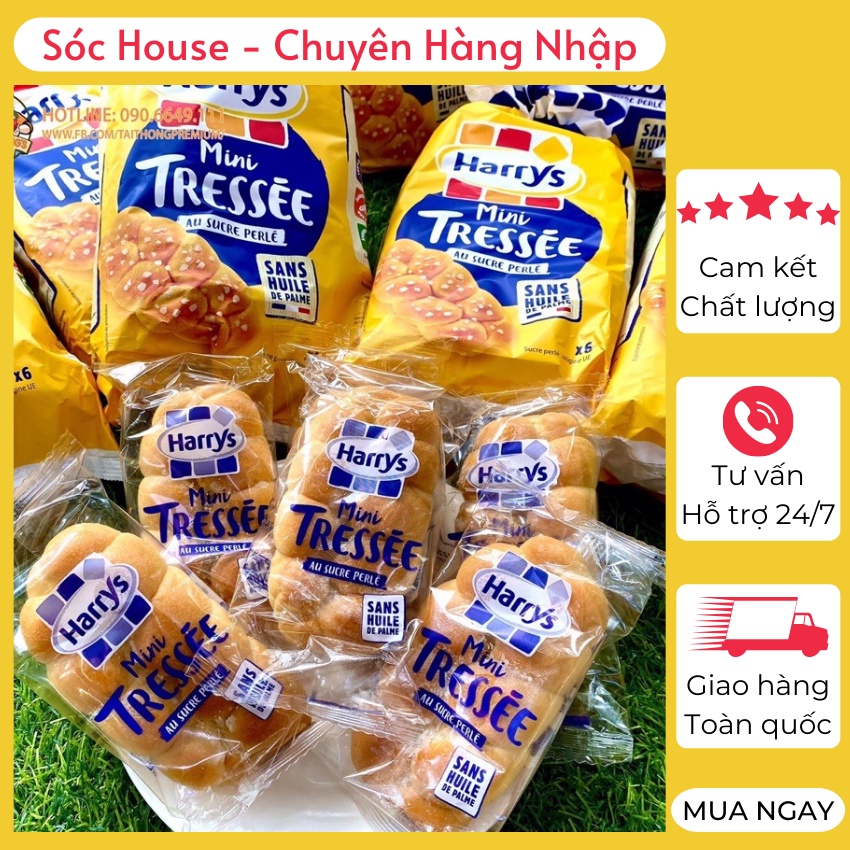 Bánh mì hoa cúc Pháp Bánh mì nhập khẩu Pháp siêu ngon đậm vị mật