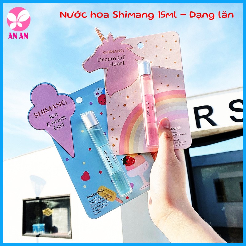 Nước hoa dạng lăn shimang 15ml siêu dễ thương