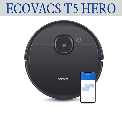 Robot hút bụi lau nhà ecovacs deebot dx96 -t5 hero - ozmo 950