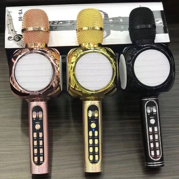 [HCM](SALE 50%) Micro Bluetooth Karaoke YS90 kèm loa nghe nhạc không dây Loa Bluetooth Loa karaoke Mic loa bluetooth loa bluetooth bảo hành 6 tháng Micro Bluetooth Mic không dây mic bluetooth mic karaoke mic thu âm mic karaoke không dây