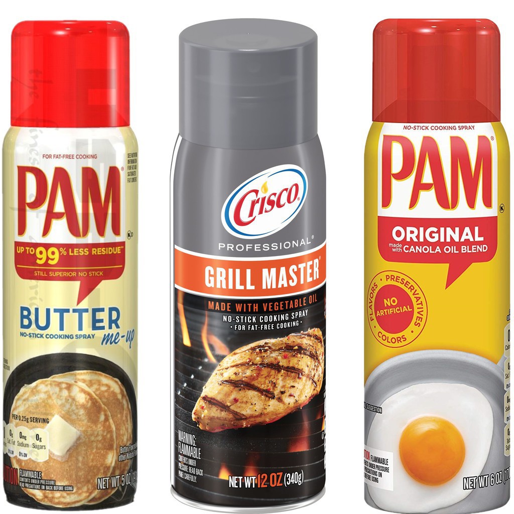 Các Loại Dầu Xịt Ăn Kiêng 0 Calo Crisco Và Pam - Pam Original 12oz