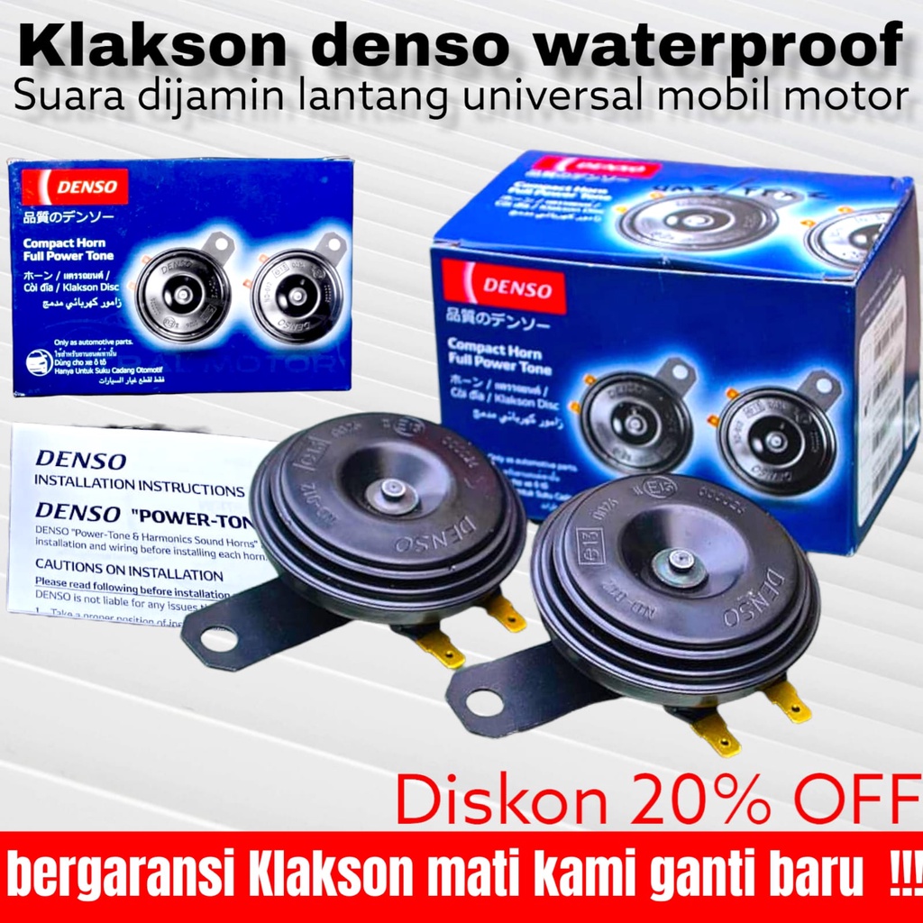 Còi đĩa Denso gắn ô tô-xe máy