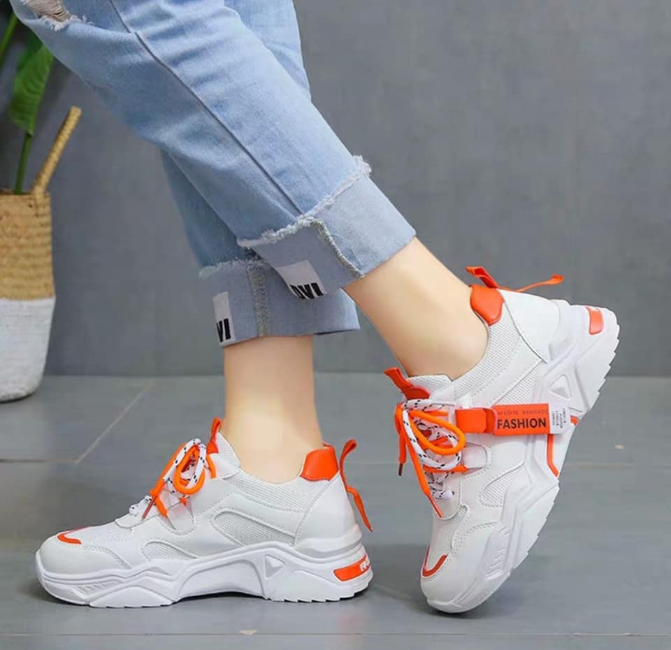 Giày sneaker nữ giày độn đế đẹp