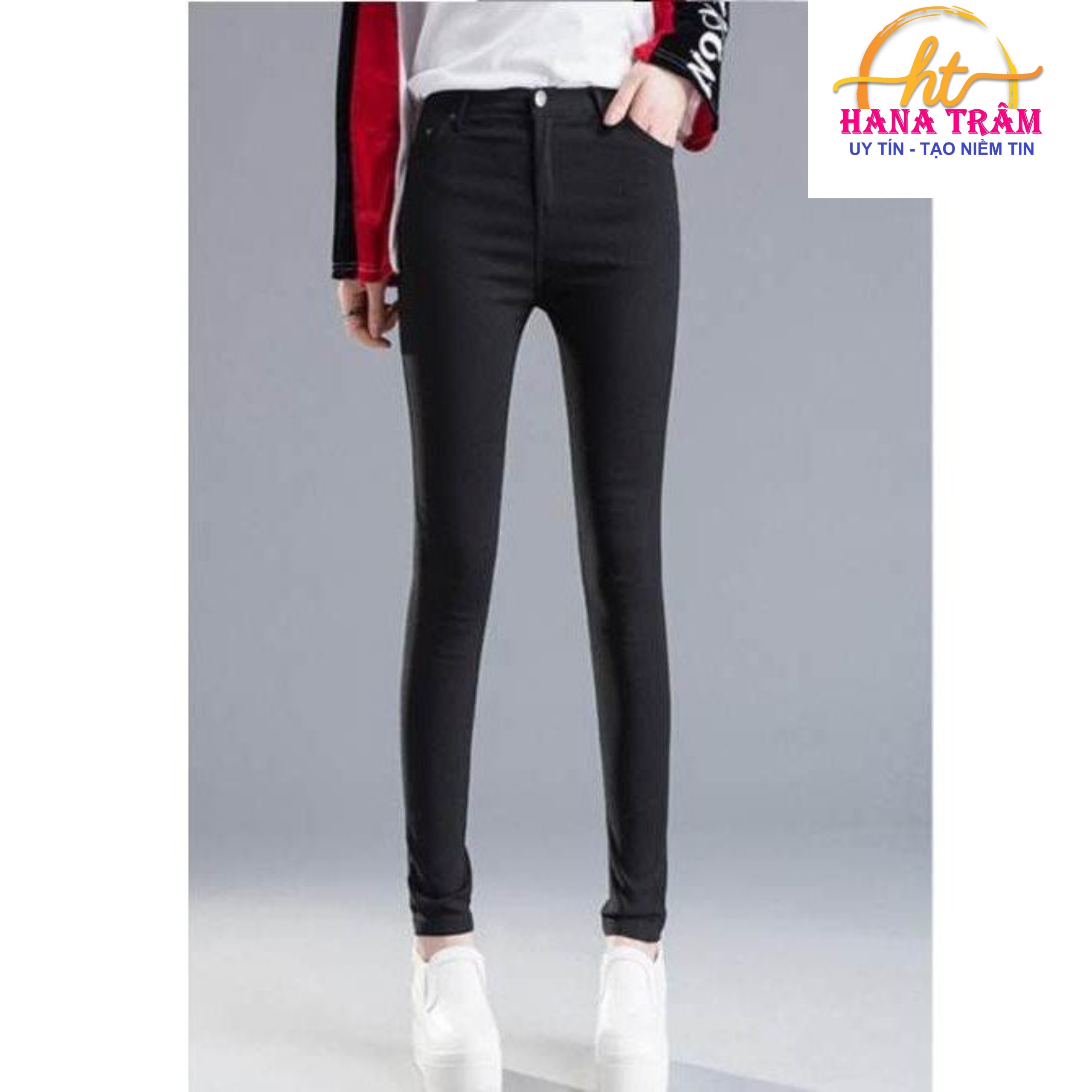 Quần tregging nữ vải kaki thun co giãn mạnh có size đại