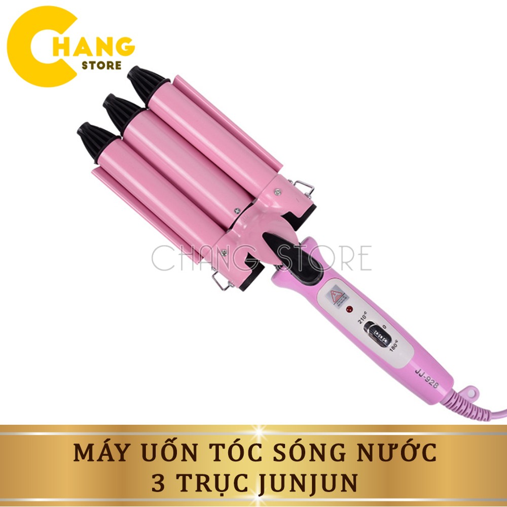 Máy uốn tóc 3 chục junjun hot 2020 máy uốn tóc tạo sóng lớn