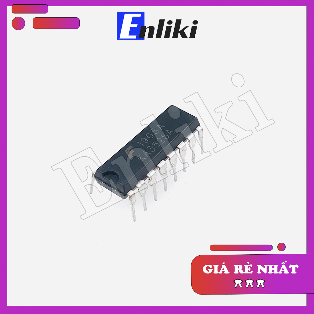 3525 chân cắm KA3525 - DIP16 hàng thường
