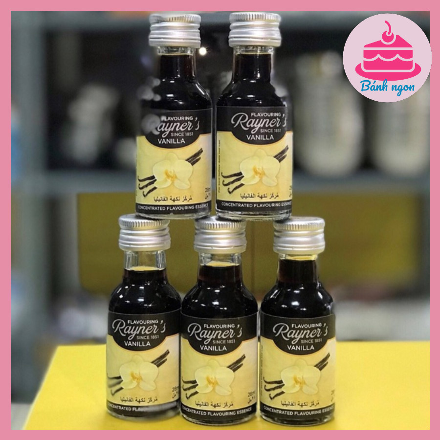 Tinh dầu hương vani / Vanilla Essence Rayner's 28ml