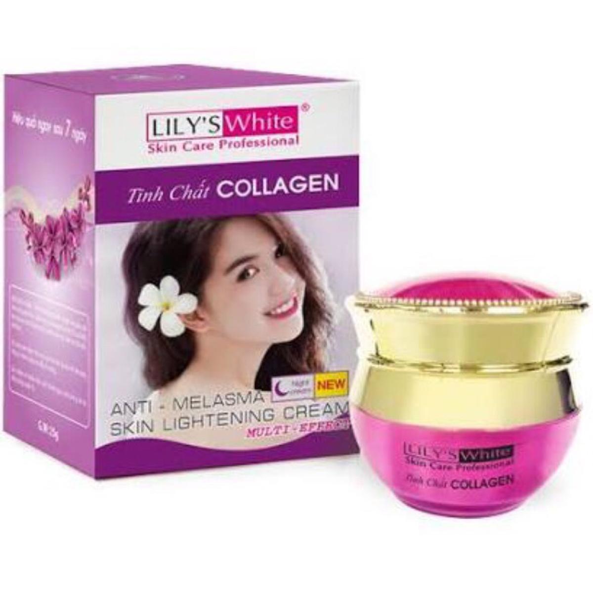 [HCM]Kem sạch Nám Collagen 25gr - Lilys White CHÍNH HÃNG