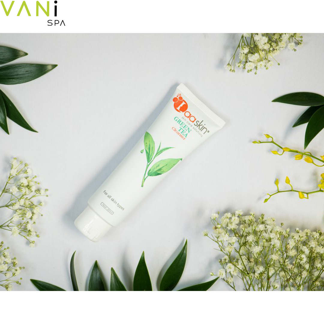 Sữa rửa mặt trà xanh laaskin