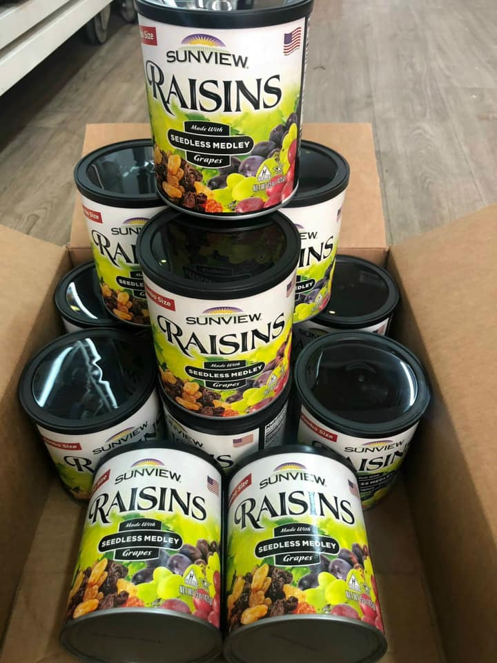 [Date 2024]Combo 6 Hộp Nho Khô Thập Cẩm Sunview Raisins 452g