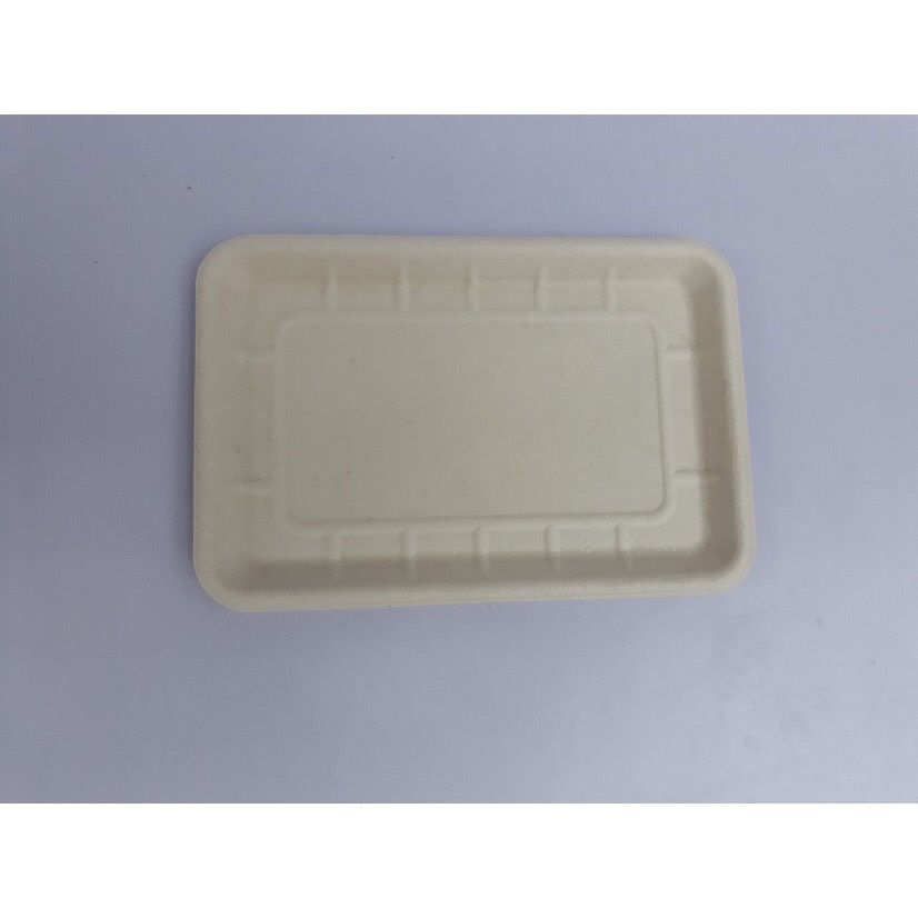Khay bã mía GRACZ size 200 x 135 x 9 mm - gói 50 cái